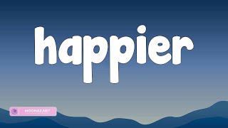 Olivia Rodrigo - happier (Lyrics)