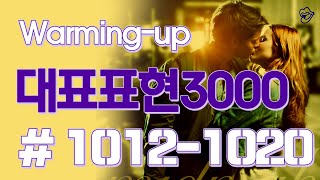 [영어쉐도잉]대표표현3000 #1012-1020