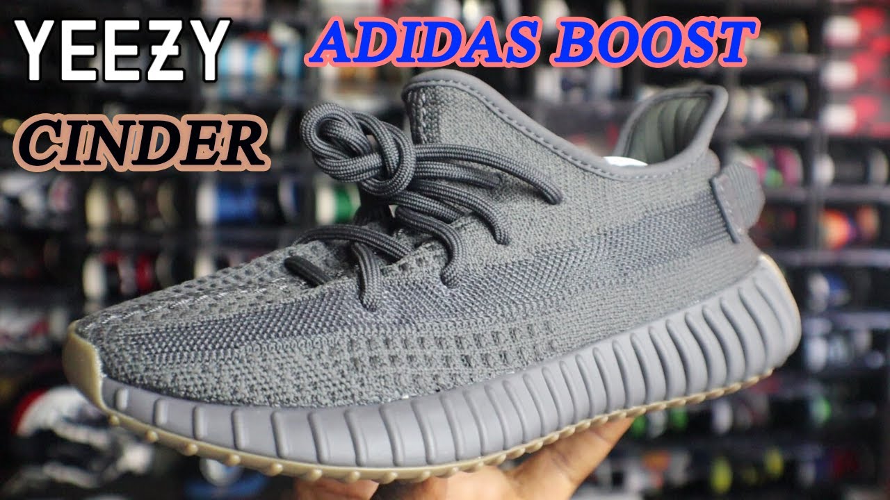 ADIDAS YEEZY BOOST 350v2 CINDER REVIEW!! - YouTube