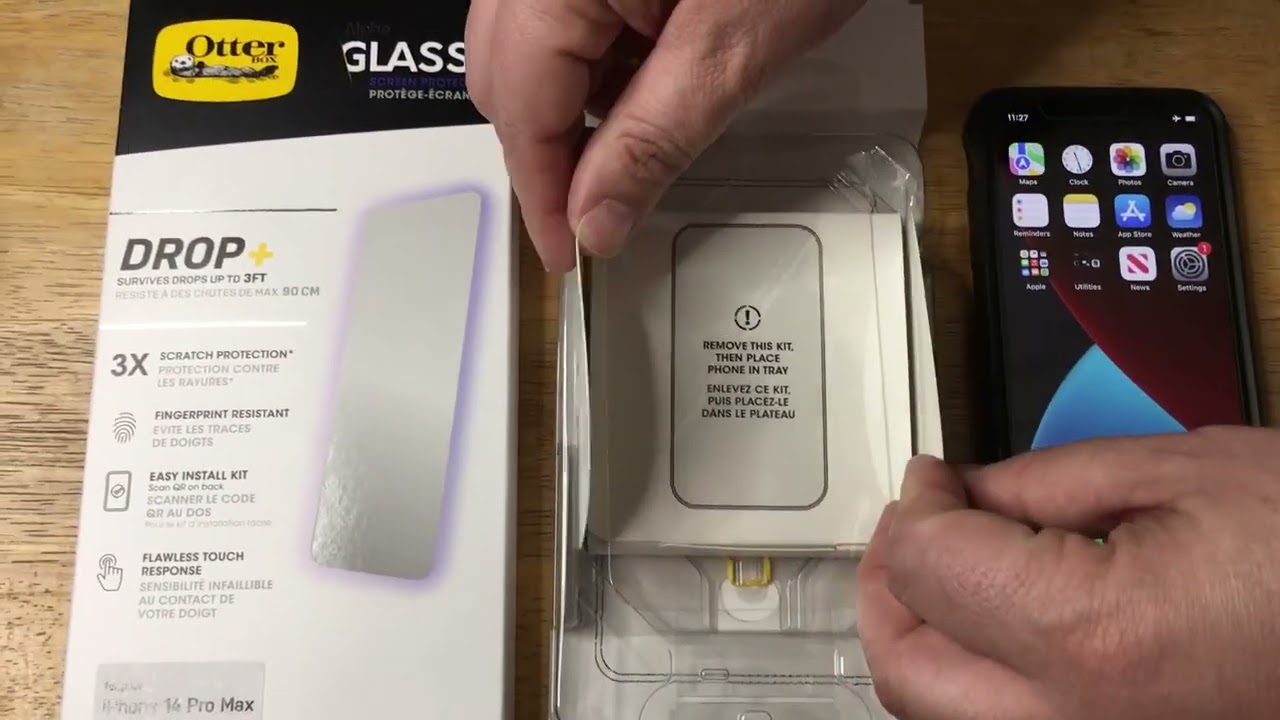 OtterBox Alpha Glass For iPhone 14 Pro Max 9H Hardness Review 4-2-23