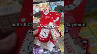 hello kitty phone mirror keychainspotted at miniso#sanrio #hellokitty #myminisousa #minisoambassador