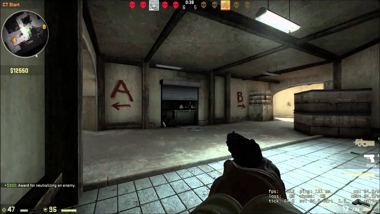 CS:GO match - Nub V5 - YouTube
