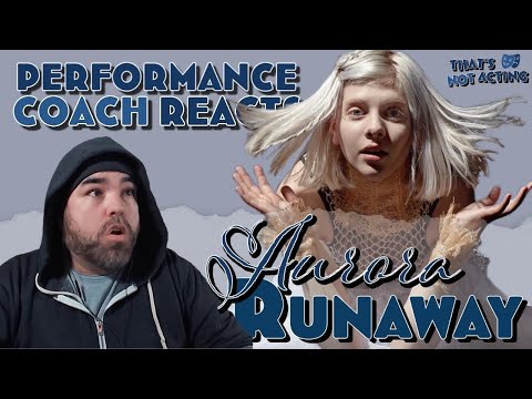Aurora: Runaway (live) - Performance Coach Reacts