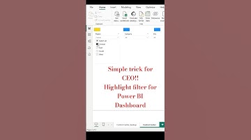 PowerBI Trick Every CEO Will Love🔥Highlight Filter #shorts #viralshorts #powerbi #rackstechnologies