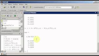 Conversations on Matlab - Chapter 5 - Matrix operations 2/2