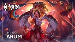 Skin Spotlight Arum Miko Arena Of Valor Timi