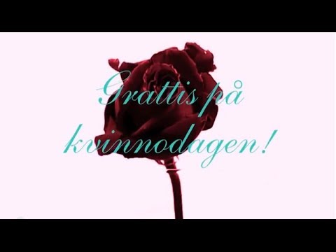 Video: Hur Gratulerar Vi Den 8 Mars