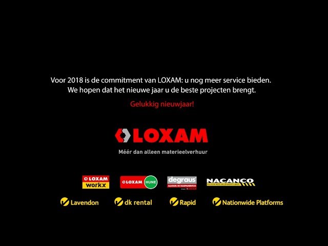 Loxam - Groeten 2018