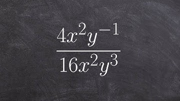 Rules of exponents to help us simplify a rational expression