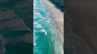 Beach|Drone view|Blue sea| #beach #blue #sea #dronevideo #relaxing #beautiful #trending #shorts