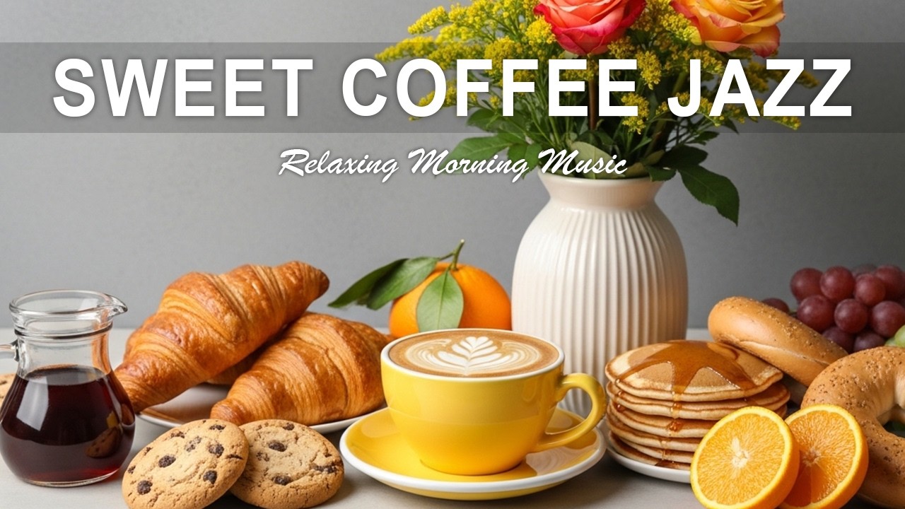 Sweet Coffee Jazz ☕ March  Bossa Nova Instrumental & Relaxing Jazz Cafe Music for Studying.