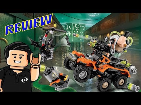 Lego Batman Movie Camión tóxico de Bane Set 70914 Review en Español