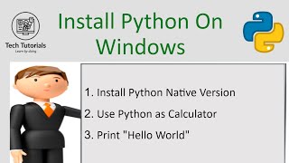 Install Python On Windows