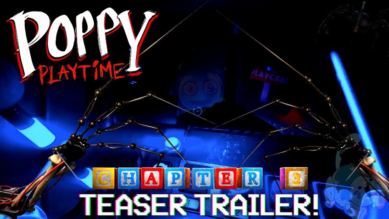 Poppy Playtime Chapter 3 Official Teaser Trailer, Poppy Playtime Ch 3  Experiment 1006