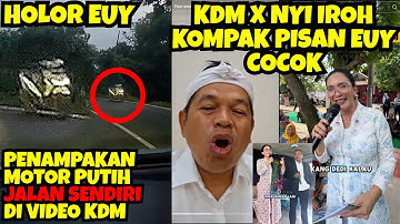 Penampakan⁉️Motor Putih Jalan Sendiri di Video Kang Dedi‼️ Nyi IRoh x KDM Makin Kompak
