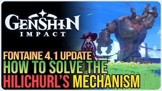 Hilichurls Mechanism Puzzle Solution Genshin Impact