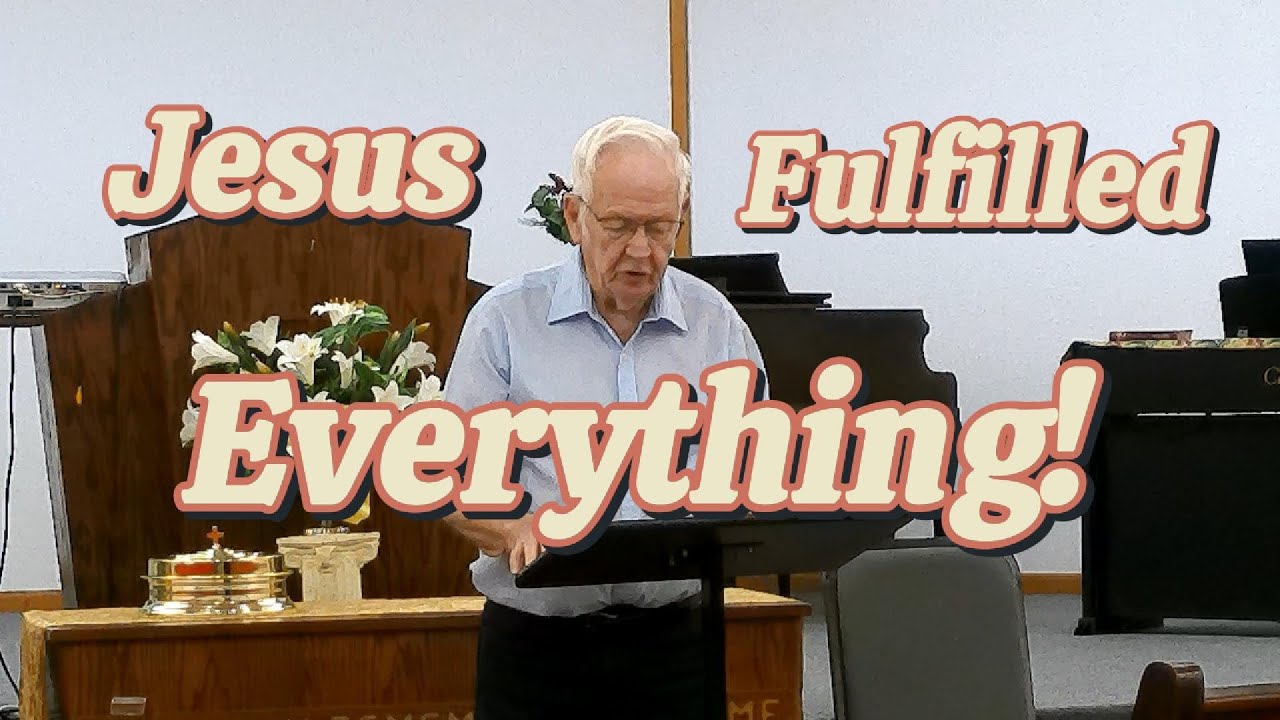 Jesus Fulfilled the Law and the Prophets | Old Covenant vs New Covenant