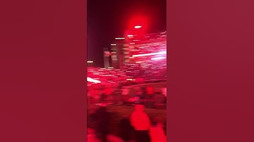 UGA light show vs Kentucky