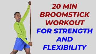 20-Minute FULL BODY Broomstick Workout for Strength and Flexibility by Brian Syuki - Focus Fitness 1,631 views 2 weeks ago 22 minutes