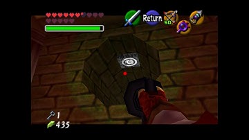 What to do in room with Silver Block in Gerudo Training Ground - Zelda: Ocarina of Time
