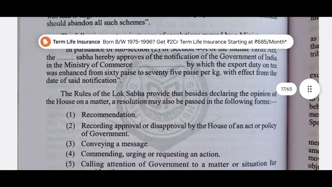 6. Parliamentary procedure (etiquettes to go before committee) - YouTube