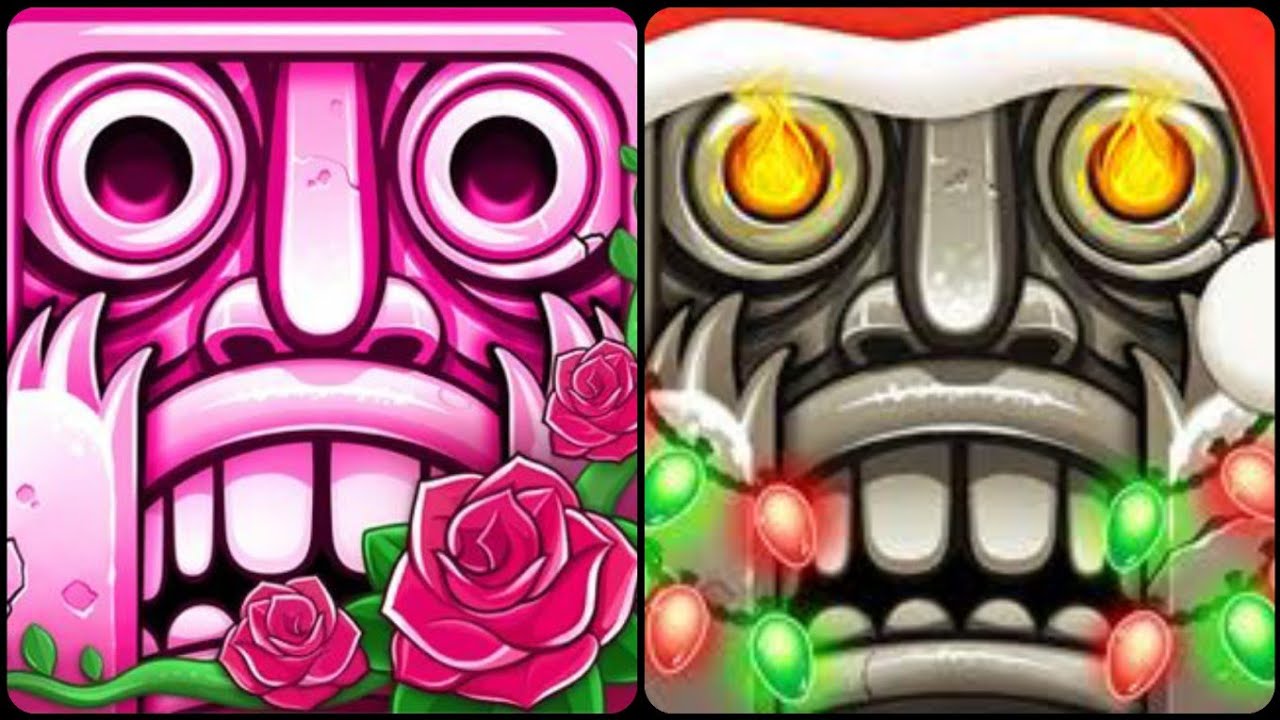 temple run 2 winter wasteland vs holiday havoc