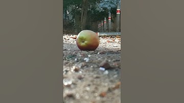 Apple Explosion in Slow-Mo