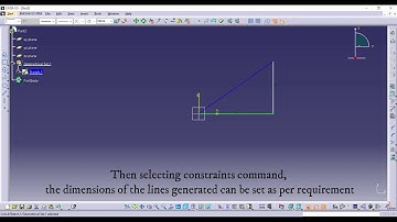 Line Command | Part Design Module | Mechanical Design | CATIA V5 | CAE made easy