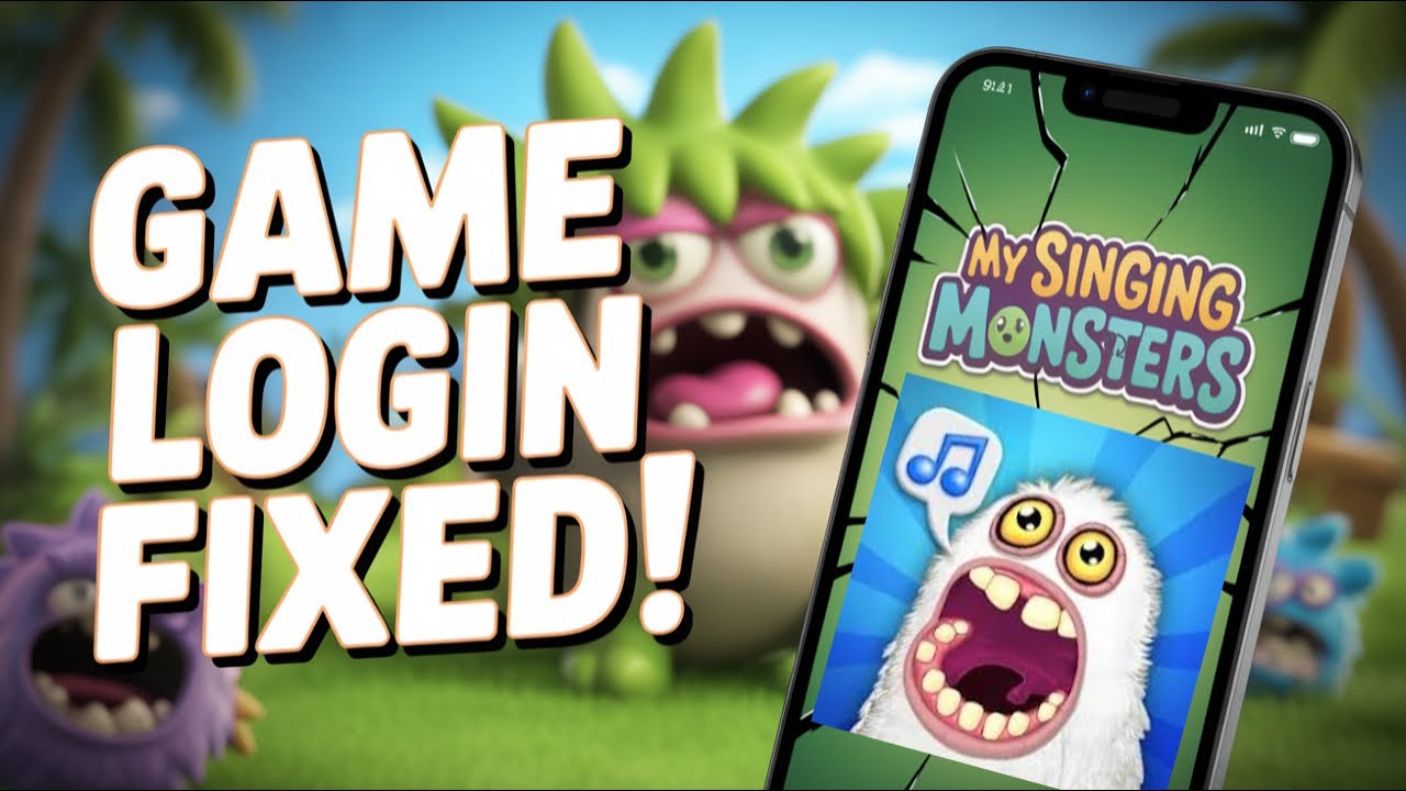 Fix My Singing Monsters Login Problem I Step by Step - YouTube