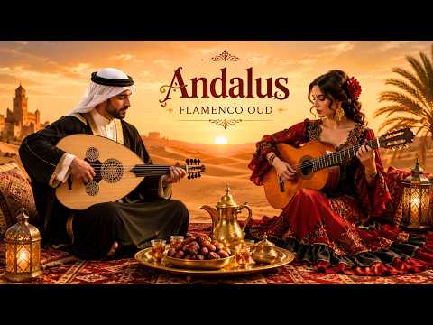 Arabic Oud & Flamenco Guitar – Gentle Instrumental Music for Sleep & Relaxation
