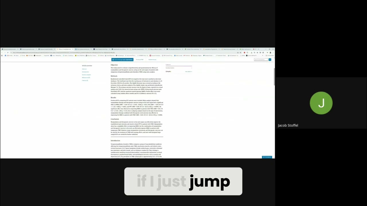 TMD & Neck Pain: The Combined Therapy That Works! 