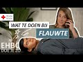 Wat moet je doen als iemand flauwvalt  rode kruis ehbo