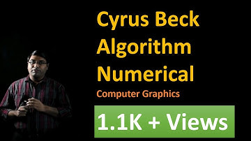 Cyrus Beck Algorithm Numerical in Computer Graphics