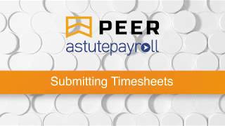 How to submit a timesheet