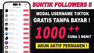 Followers Tiktok Gratis❗ Cara Menambah Followers Tiktok Gratis Permanen