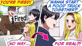 This Office Admin & I Got Fired Outta Nowhere! So We...[RomCom Manga Dub]