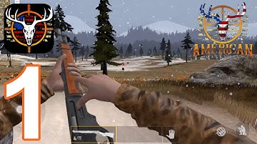 American Marksman - Gameplay Walkthrough Part 1 - Free Hunt (Android, iOS)