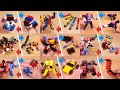 [2023 version] 117+ minutes! 38 LEGO brick transformers MOC 3d animations!