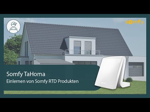 TaHoma - Einlernen von Somfy RTD Produkten | Somfy
