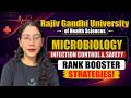 Microbiology Rank Booster: RGUHS Infection Control &amp; Safety Full Strategy
