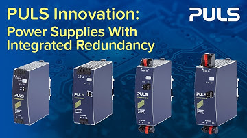 PULS  North America Integrated Redundancy Power Supplies Product Overview
