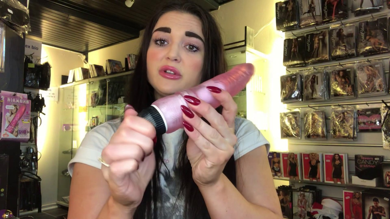 Realistisk dildo med vibrator i mange farver