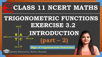 Class 11 Ex 3.2 Intro (Part 2) Chapter 3 Trigonometric Functions NCERT Maths  @MathsTeacher