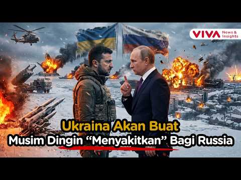 Zelensky Ancam Putin, Akan Buat Musim Dingin Mematikan untuk Rusia