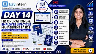 Day 14: Employee Relations, Grievance Handling &amp; POSH | EzyIntern UGC Internship Program