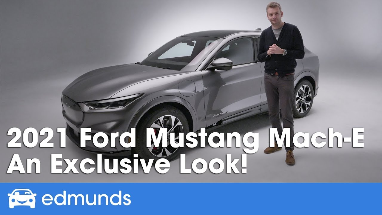 Up close with Ford's electric Mustang SUV, the Mach-E