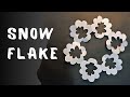 Snowflake Series 13/100 ❄️| How to make paper snowflake | DIY Paper Craft ✨