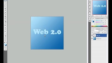 Web 2.0 Text Tutorial (Photoshop CS3)