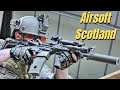 Airsoft War L96 Sniper, M249, M14 Scotland HD