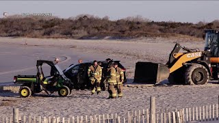 DA: Boy, 11, found dead in parents' bed as police discover mom's car submerged on Cape May beach